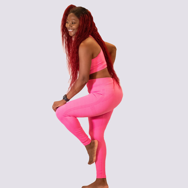 Pretty in Pink (Cross Back) - Your Fitness Queen